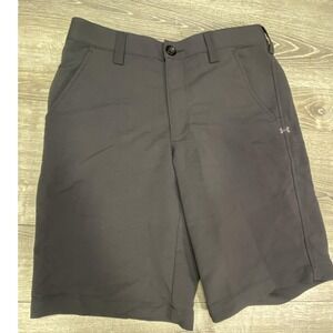 Under Armour Shorts Mens 30 Black Golf Performance Stretch Athletic 1236343